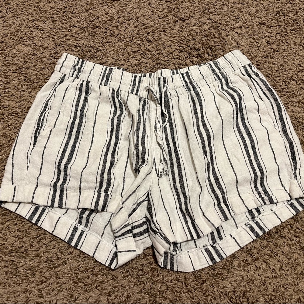 Striped Old Navy shorts, size medium